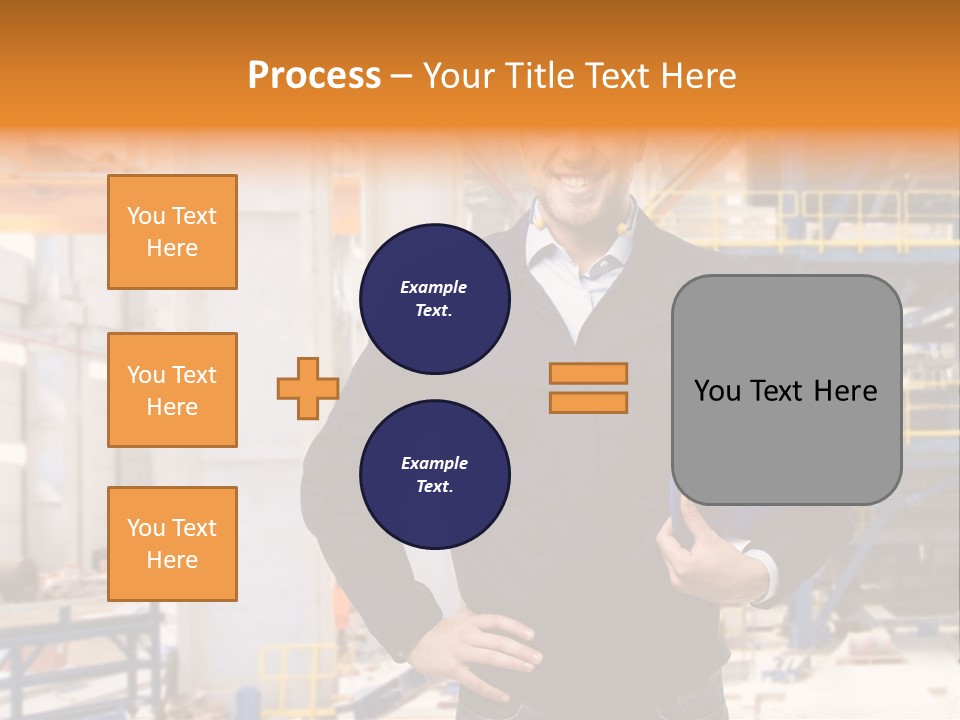 Gas Helmet Male PowerPoint Template