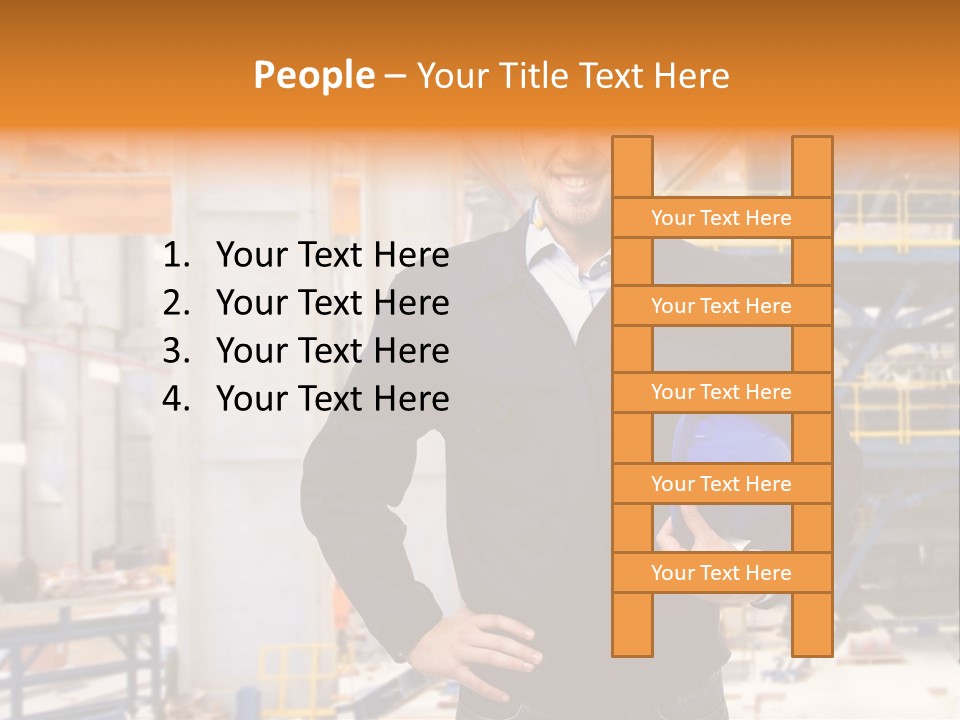 Gas Helmet Male PowerPoint Template