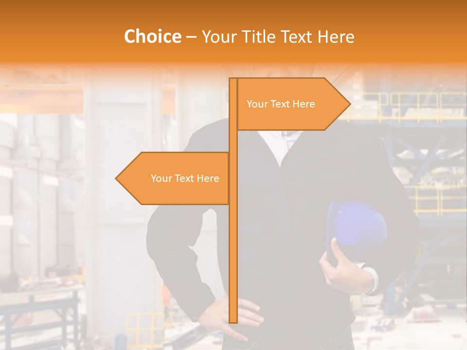 Gas Helmet Male PowerPoint Template