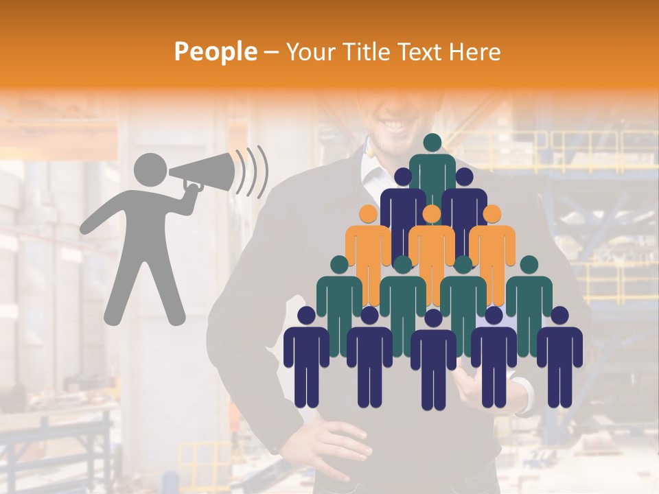 Gas Helmet Male PowerPoint Template