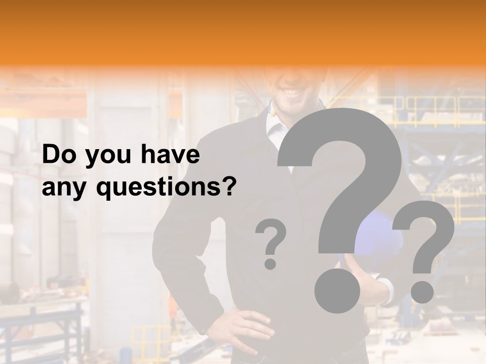 Gas Helmet Male PowerPoint Template