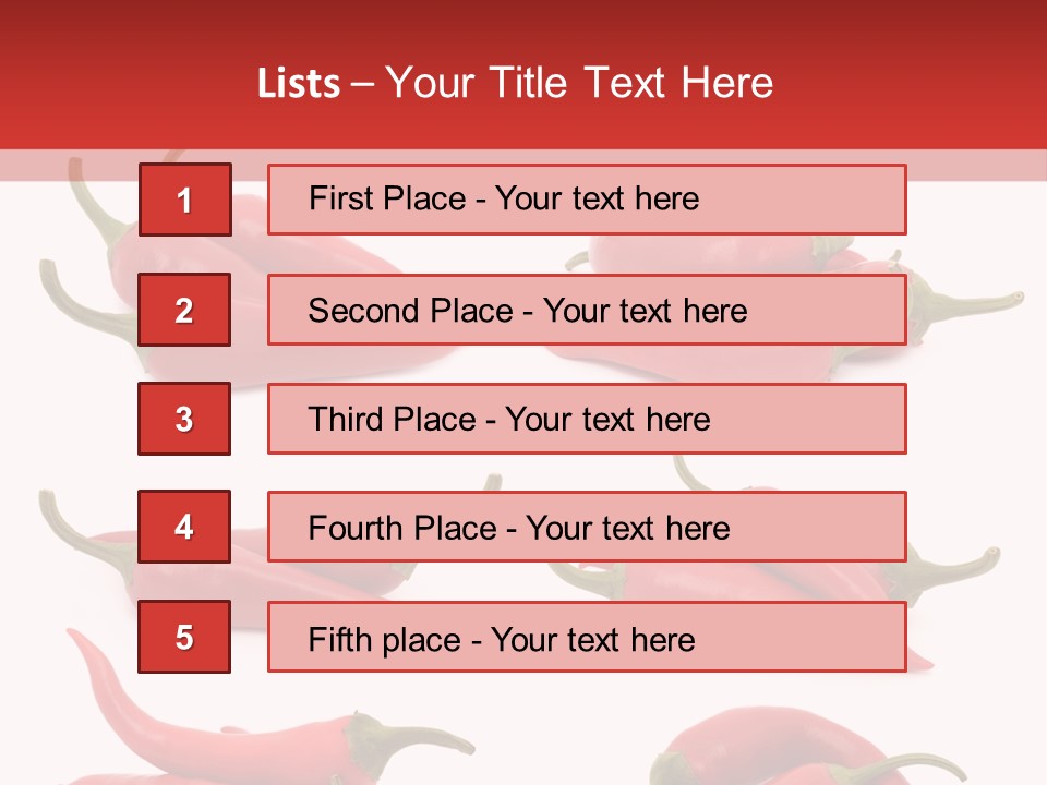 Healthy Vitamin Health PowerPoint Template