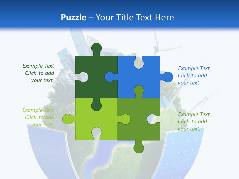 Planet Green Alternative PowerPoint Template