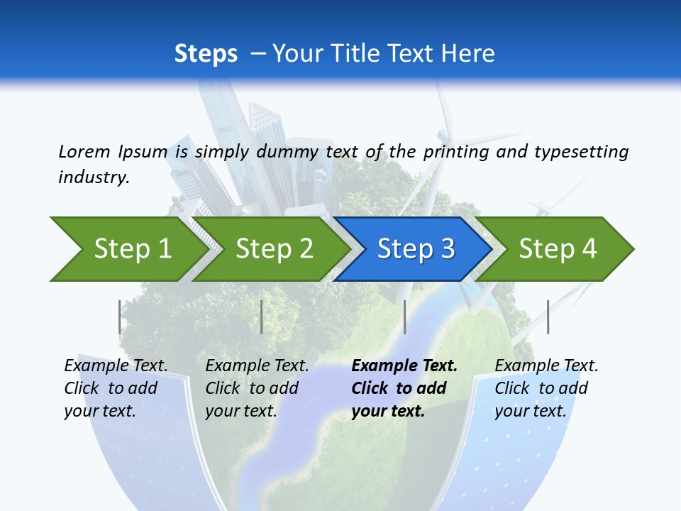 Planet Green Alternative PowerPoint Template