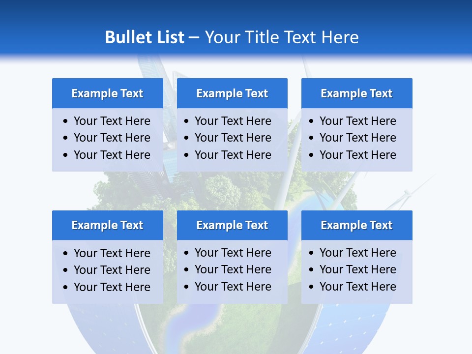 Planet Green Alternative PowerPoint Template