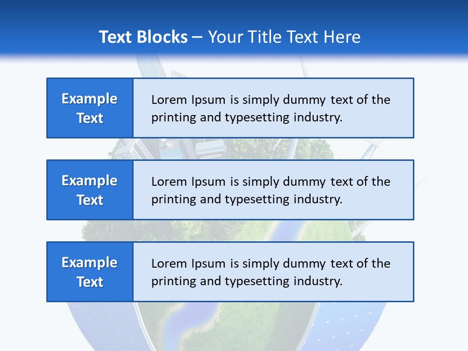 Planet Green Alternative PowerPoint Template