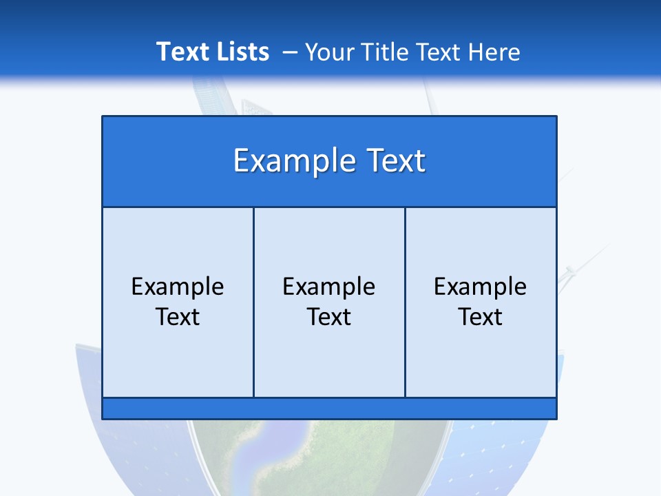 Planet Green Alternative PowerPoint Template