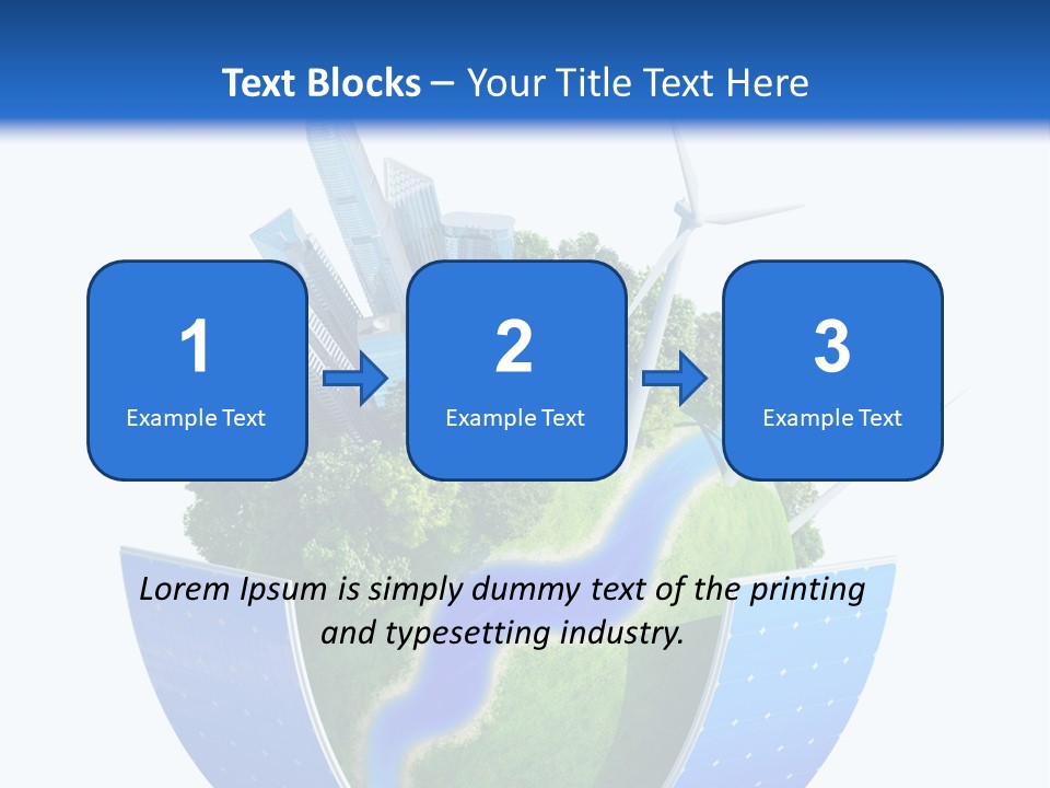 Planet Green Alternative PowerPoint Template
