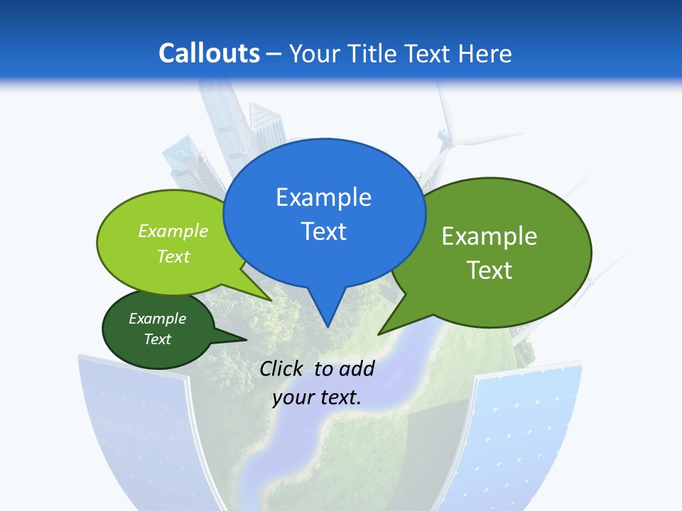 Planet Green Alternative PowerPoint Template