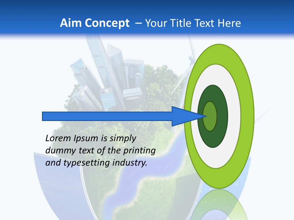 Planet Green Alternative PowerPoint Template