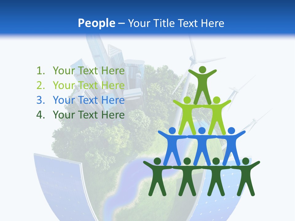 Planet Green Alternative PowerPoint Template