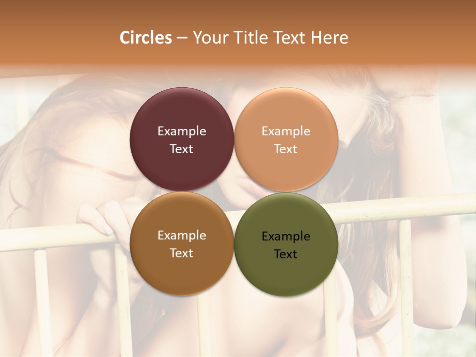 Portrait Look Lifestyle PowerPoint Template