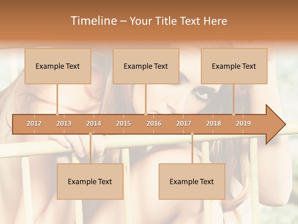 Portrait Look Lifestyle PowerPoint Template