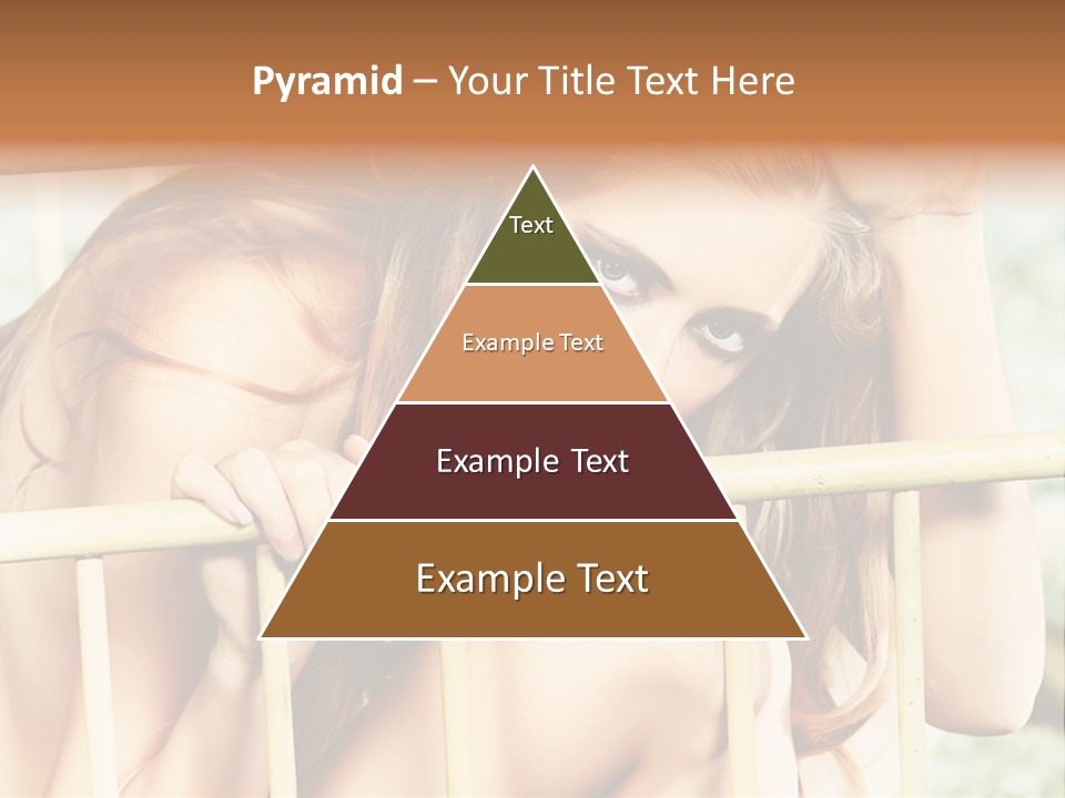 Portrait Look Lifestyle PowerPoint Template