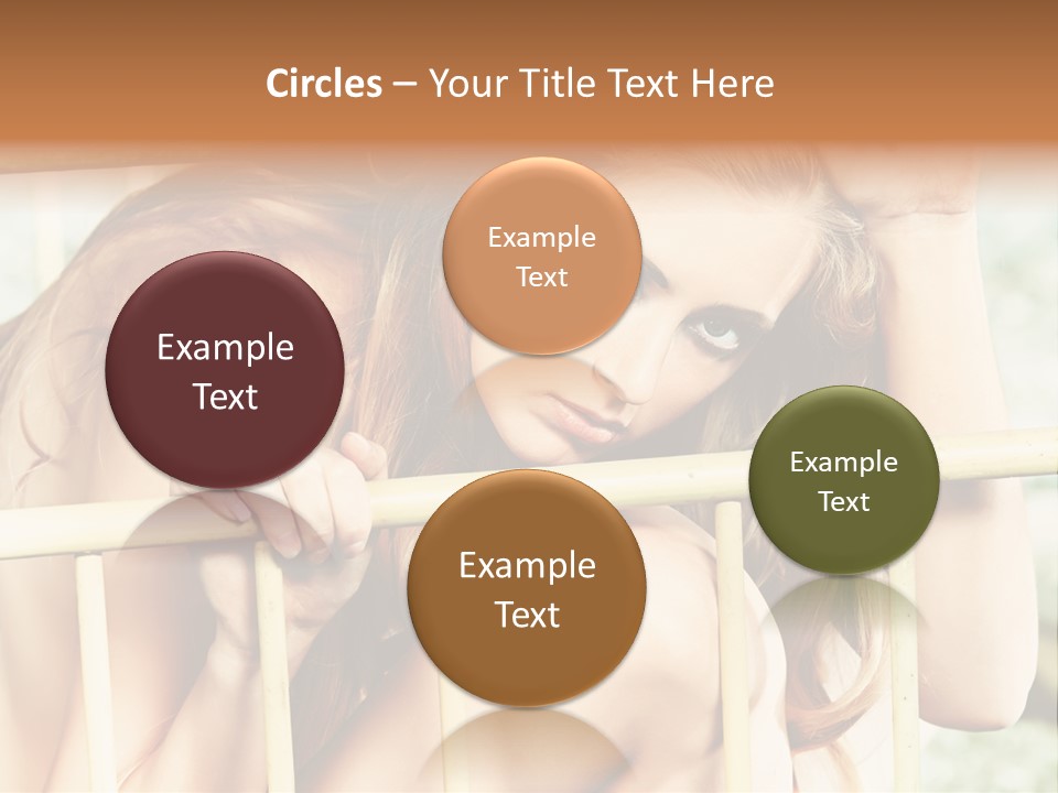 Portrait Look Lifestyle PowerPoint Template