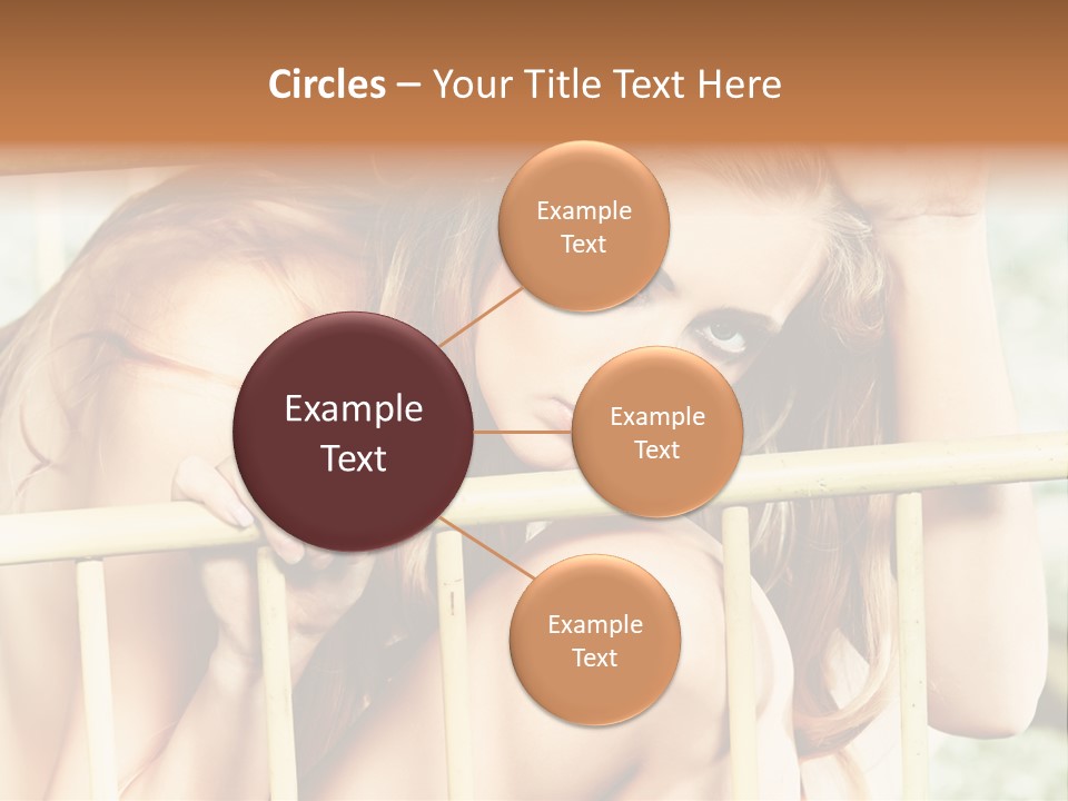 Portrait Look Lifestyle PowerPoint Template