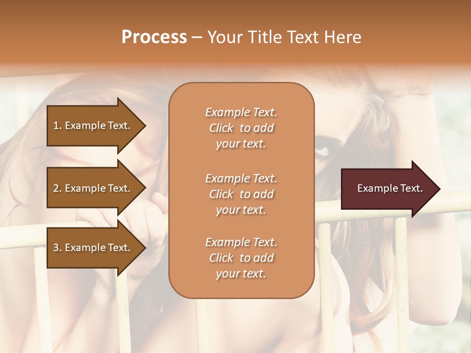 Portrait Look Lifestyle PowerPoint Template