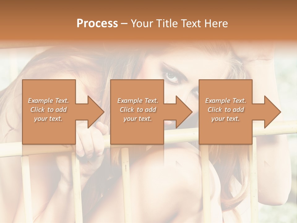 Portrait Look Lifestyle PowerPoint Template