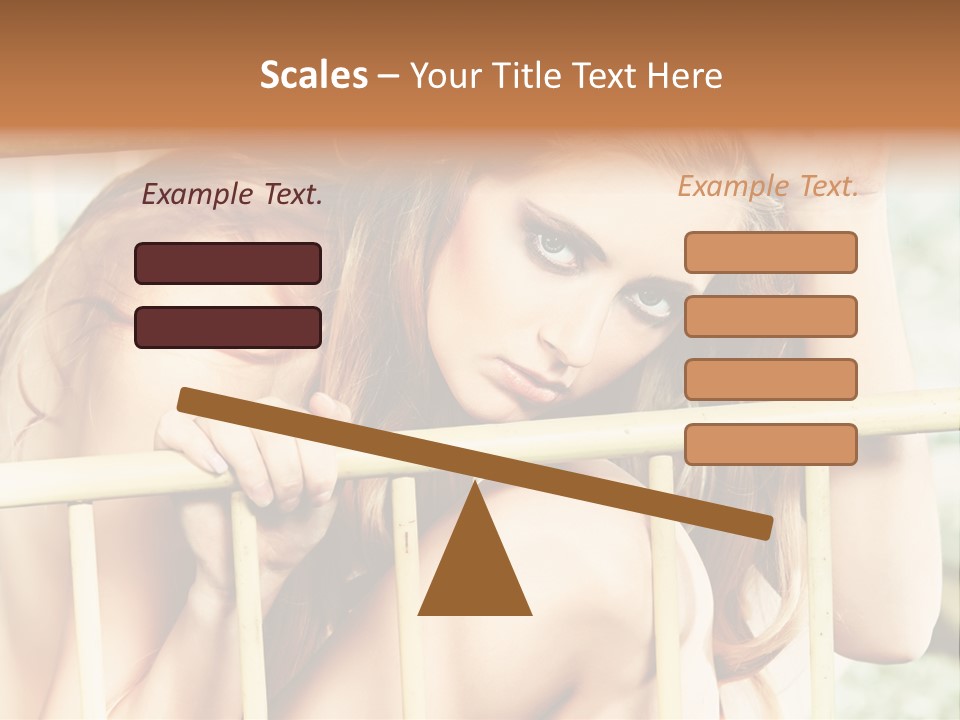 Portrait Look Lifestyle PowerPoint Template