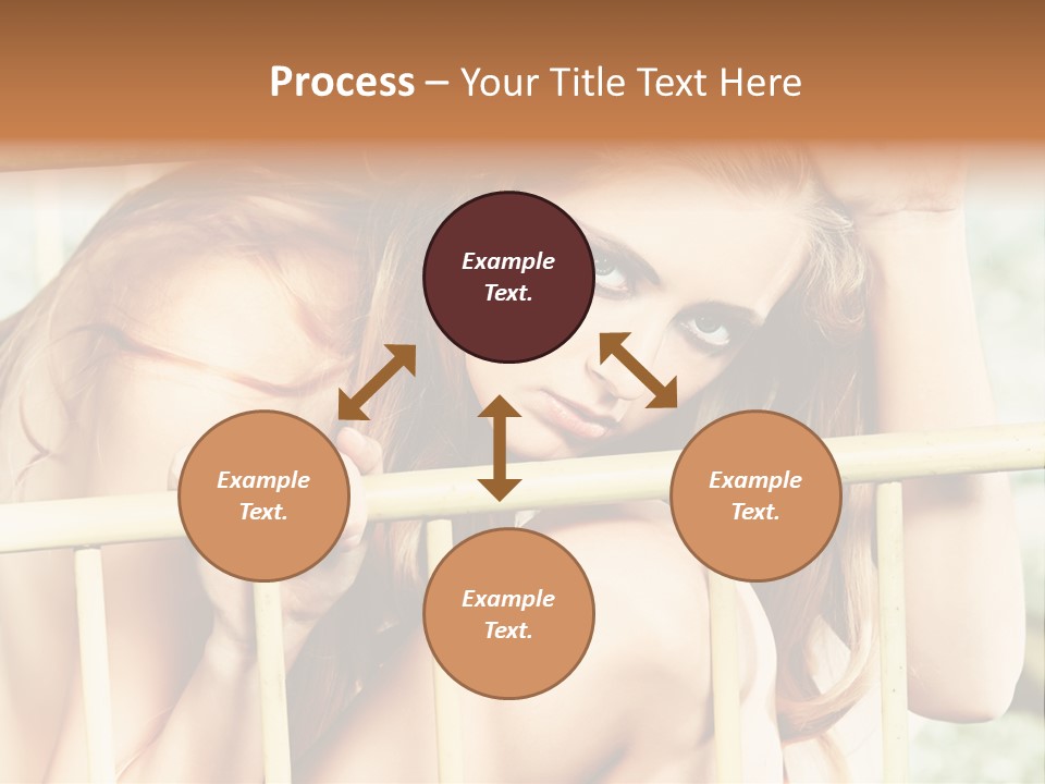 Portrait Look Lifestyle PowerPoint Template