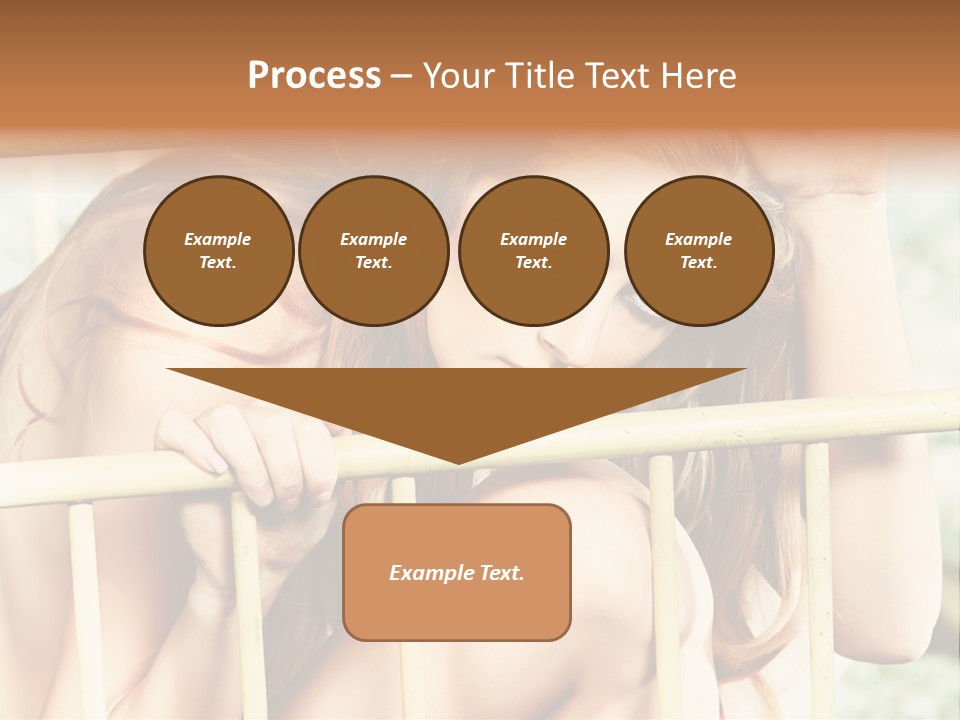 Portrait Look Lifestyle PowerPoint Template
