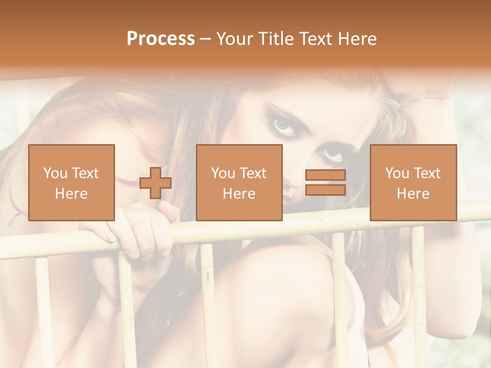 Portrait Look Lifestyle PowerPoint Template