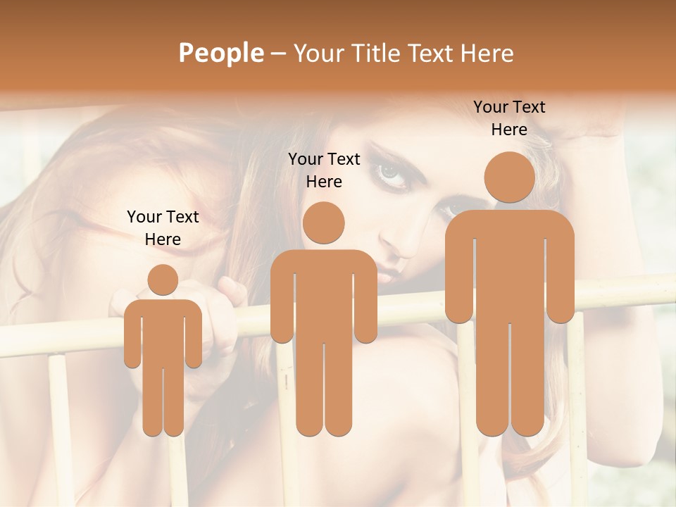 Portrait Look Lifestyle PowerPoint Template