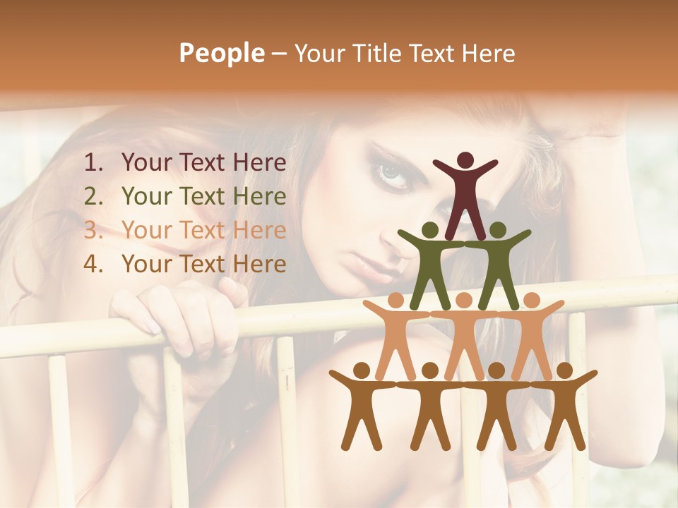 Portrait Look Lifestyle PowerPoint Template