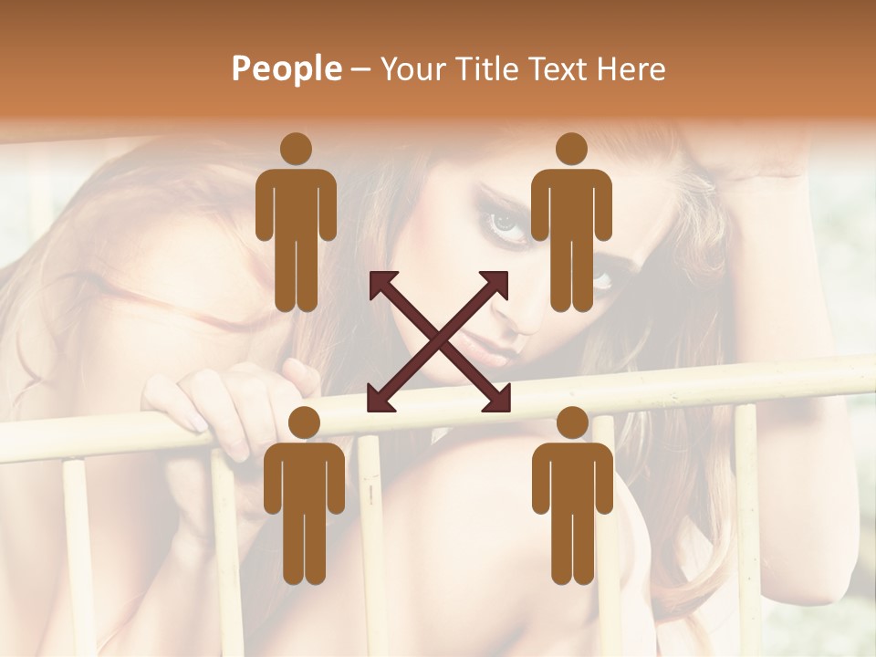 Portrait Look Lifestyle PowerPoint Template
