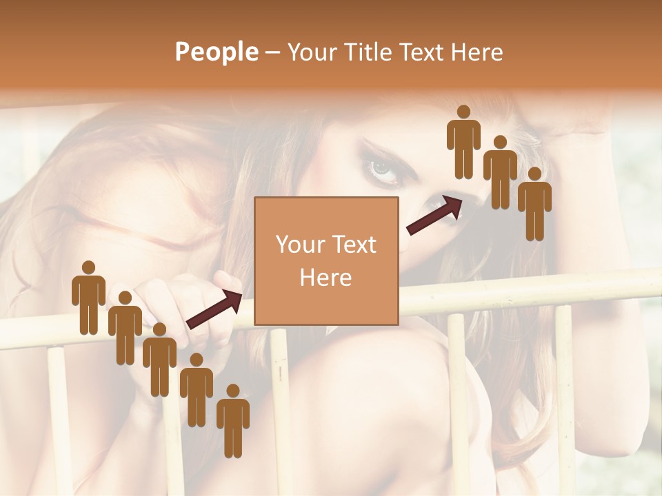 Portrait Look Lifestyle PowerPoint Template