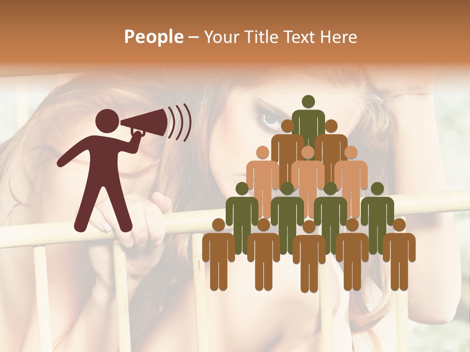 Portrait Look Lifestyle PowerPoint Template