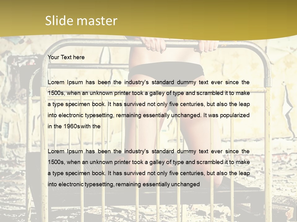 Make Up Indoors Ual PowerPoint Template