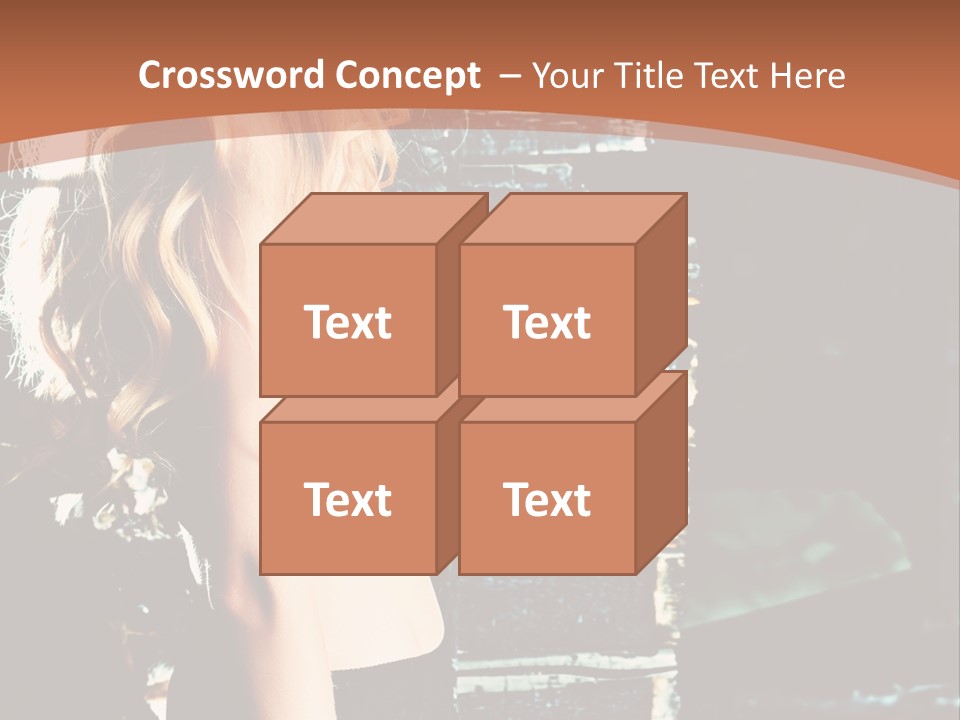 Person Forlorn Alone PowerPoint Template