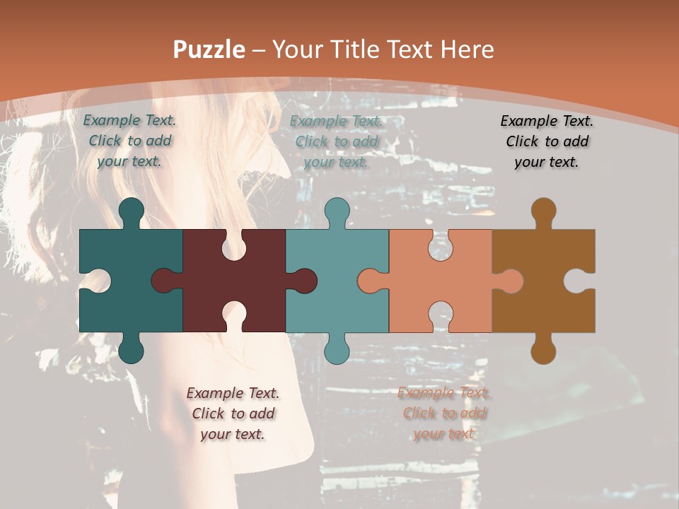 Person Forlorn Alone PowerPoint Template