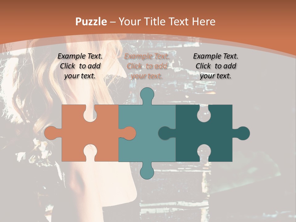Person Forlorn Alone PowerPoint Template