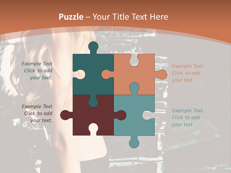 Person Forlorn Alone PowerPoint Template