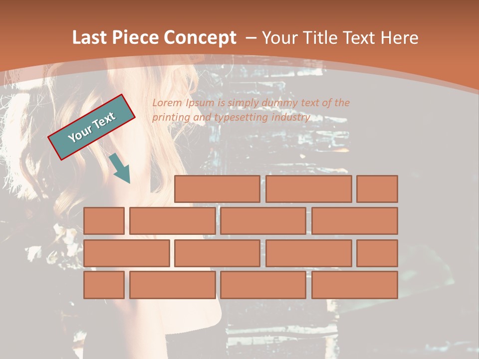 Person Forlorn Alone PowerPoint Template