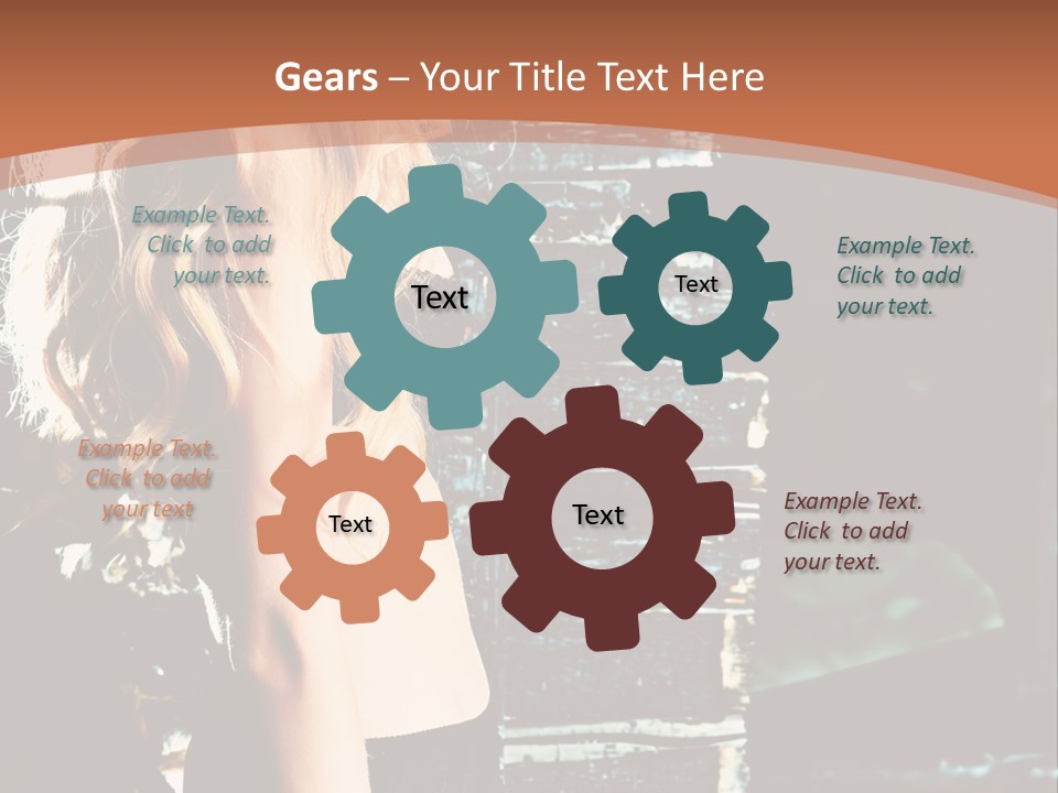 Person Forlorn Alone PowerPoint Template