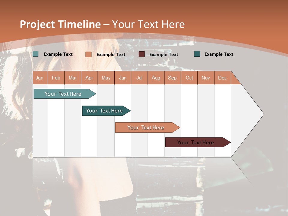 Person Forlorn Alone PowerPoint Template