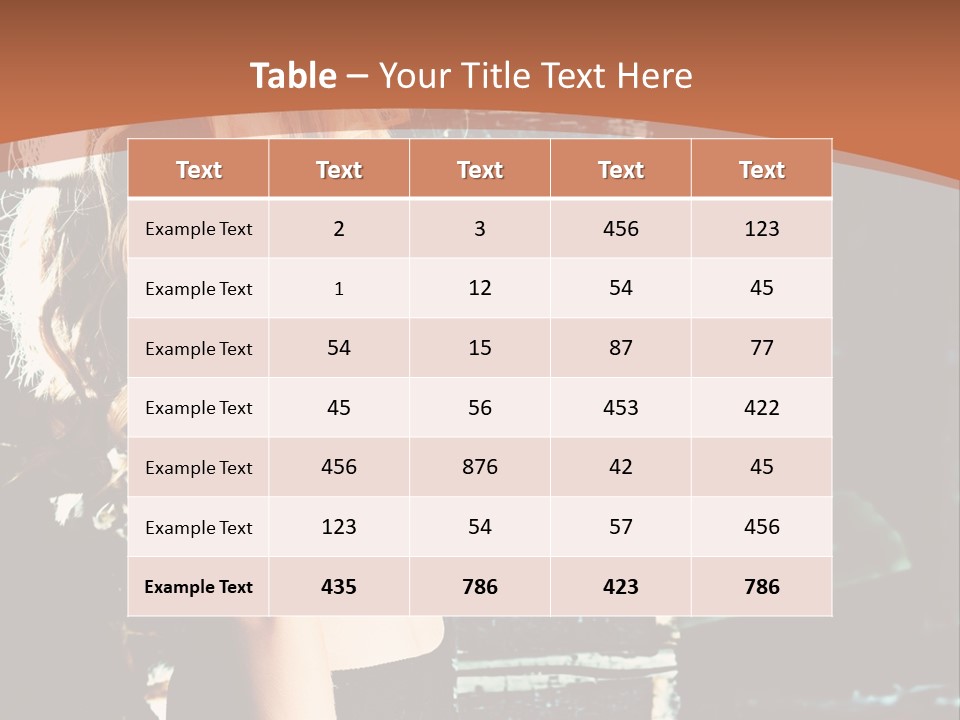 Person Forlorn Alone PowerPoint Template