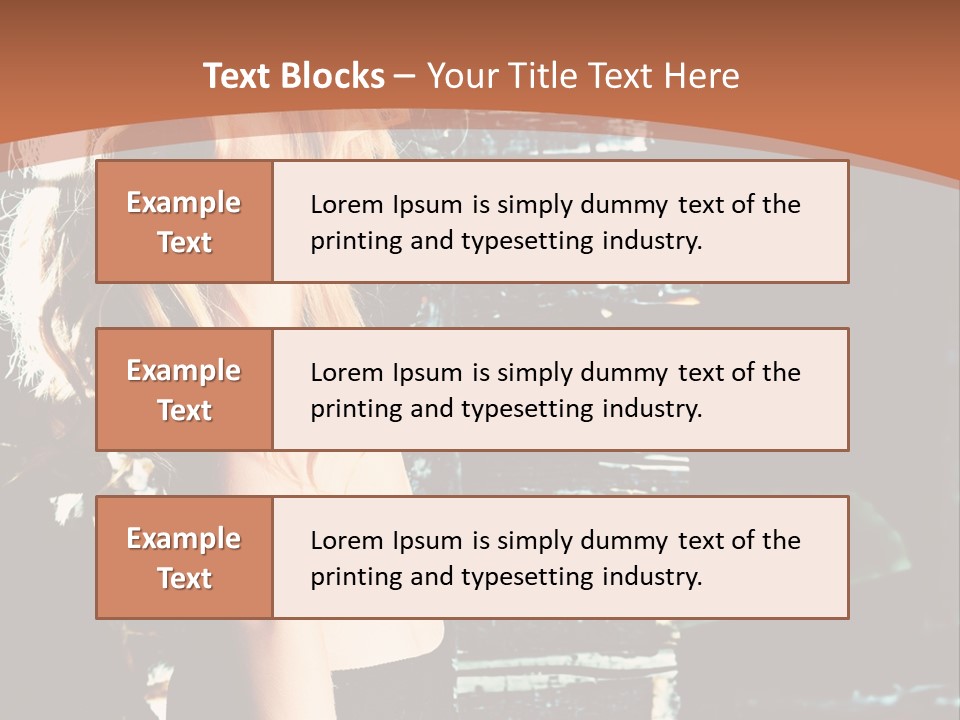 Person Forlorn Alone PowerPoint Template