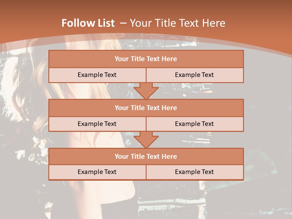 Person Forlorn Alone PowerPoint Template