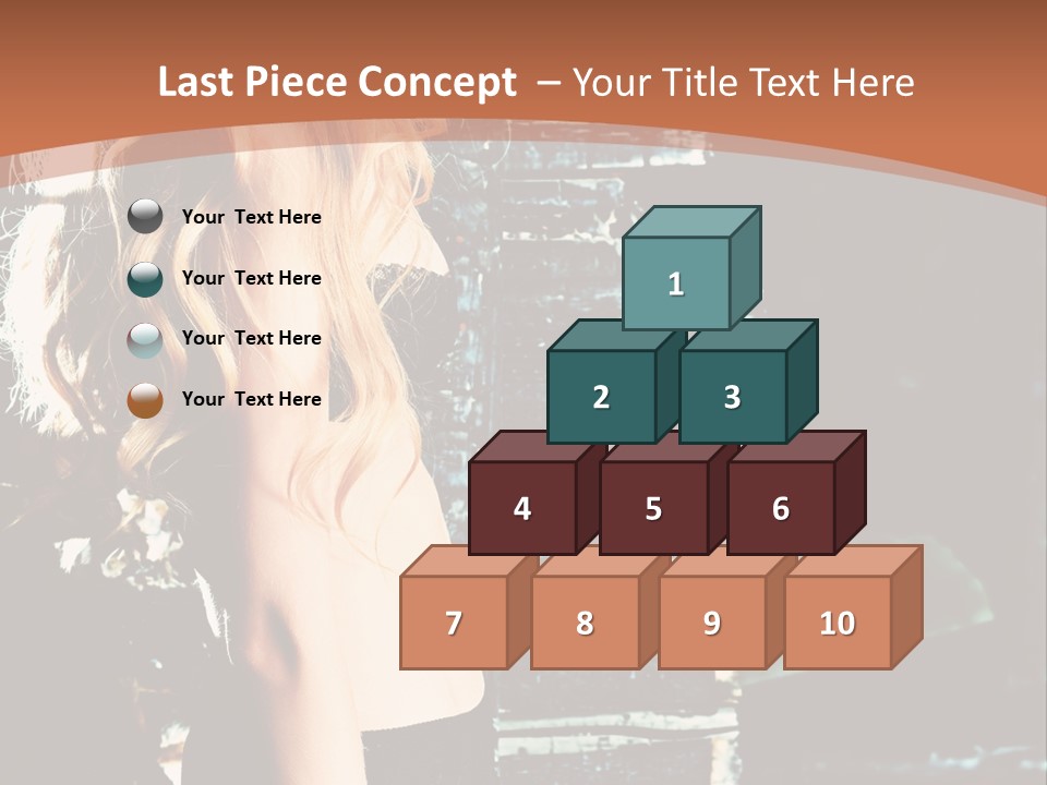 Person Forlorn Alone PowerPoint Template