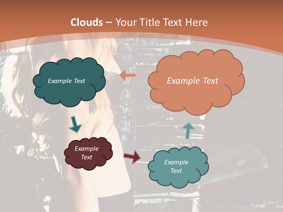 Person Forlorn Alone PowerPoint Template
