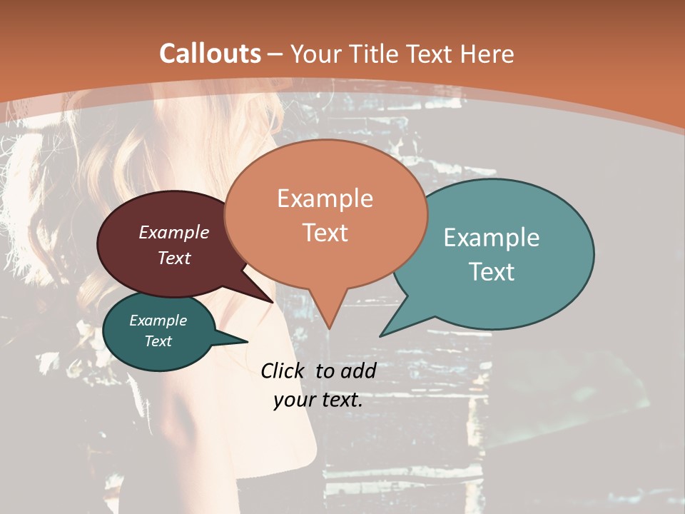 Person Forlorn Alone PowerPoint Template