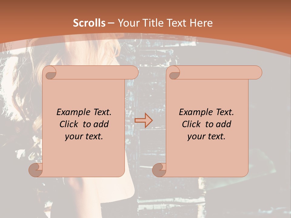 Person Forlorn Alone PowerPoint Template