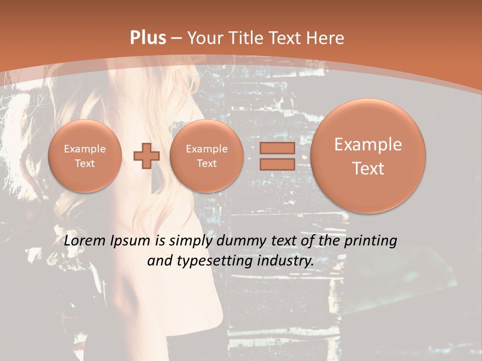 Person Forlorn Alone PowerPoint Template