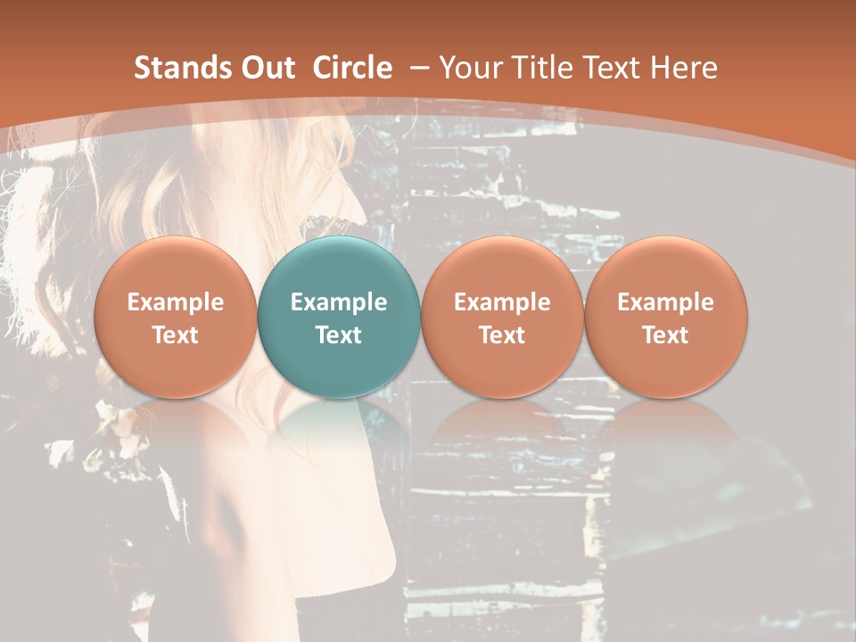 Person Forlorn Alone PowerPoint Template