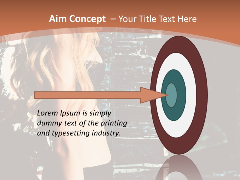 Person Forlorn Alone PowerPoint Template