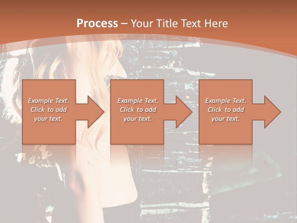 Person Forlorn Alone PowerPoint Template